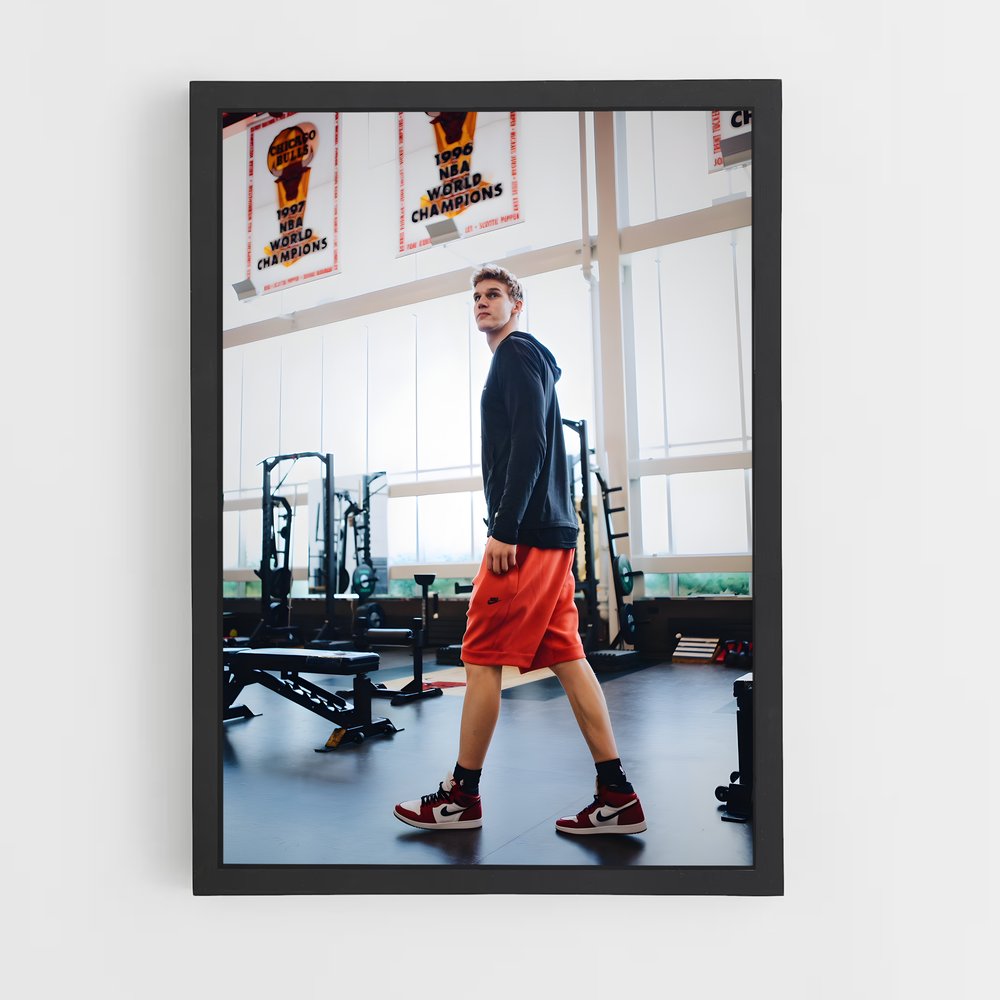 Poster Entraînement Intensif – affiche Basketball (vue 2)